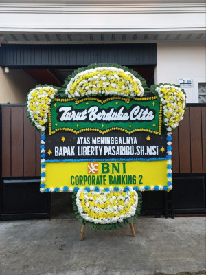 Papan Bunga Duka di Pamulang