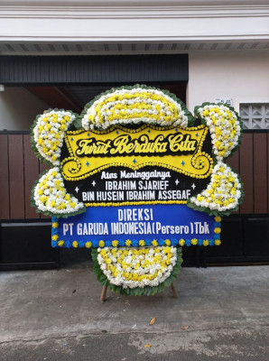 Papan Bunga Duka di Pamulang