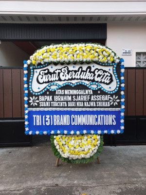 Papan Bunga Duka di Pamulang